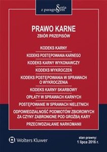 Picture of Prawo karne Zbiór przepisów