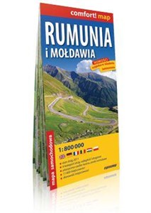Picture of Comfort!map Rumunia i Mołdawia 1:800 000 mapa