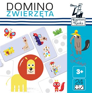 Picture of Kapitan Nauka Domino obrazkowe Zwierzęta