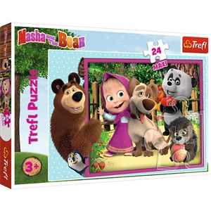 Picture of Puzzle Maxi Masza i niedźwiedź 24