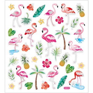 Obrazek Naklejki Flamingi