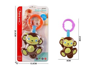 Obrazek Grzechotka przywieszka małpka