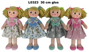 Obrazek Lalka z głosem 30cm MIX