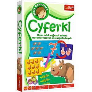 Picture of Cyferki Zbiór edukacyjnych zabaw matematycznych dla najmłodszych