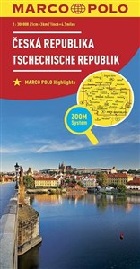 Obrazek Czechy Mapa CESKA REPUBLIKA ZOMM system