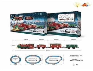 Obrazek Kolejka dym, światło i dźwięk