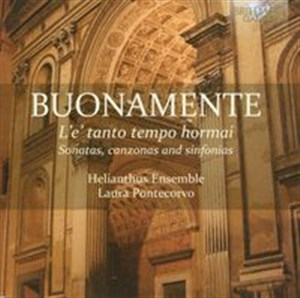 Picture of Buonamente: L'e' tanto tempo hormai Sonatas, canzonas and sinfonias