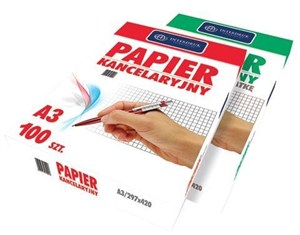 Obrazek Papier kancelaryjny w linie Interdruk A3 100szt.