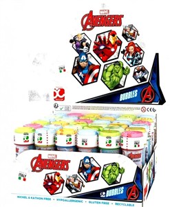 Picture of Bańki mydlane 60ml Avengers (36szt)