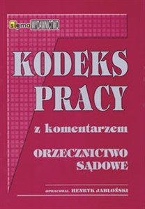 Picture of Kodeks pracy z komentarzem Orzecznictwo sądowe