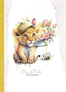 Obrazek Notatnik ozdobny 143x200/48K kratka TW Lwiątko