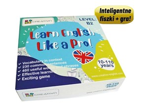 Picture of Learn English Like a Pro - Inteligentne fiszki + gra (poziom B2)