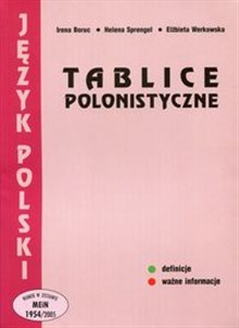 Picture of Tablice polonistyczne Szkoła ponadgimnazjalna