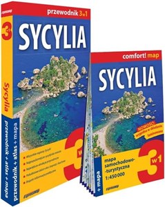 Picture of Sycylia 3w1 przewodnik + atlas + mapa