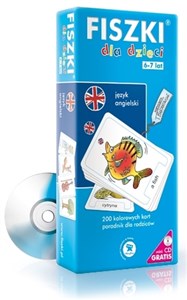 Picture of FISZKI język angielski dla dzieci 6-7 lat z płytą mini CD