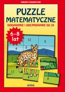 Picture of Puzzle matematyczne Dodawanie i odejmowanie do 20 6-8 lat