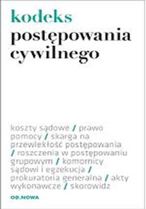 Obrazek Kodeks postępowania cywilnego