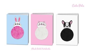 Obrazek Notes pluszowy zwierzęta domowe - Kotek