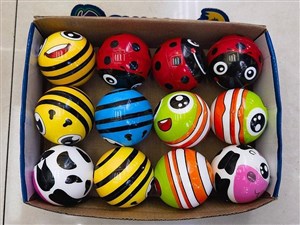 Obrazek Piłeczka odbijająca się 6,3cm (12szt)