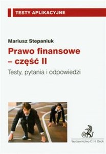 Picture of Prawo finansowe część 2 Testy, pytania i odpowiedzi