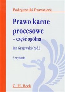 Picture of Prawo karne procesowe Część ogólna