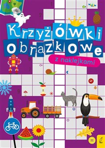 Obrazek Krzyżówki obrazkowe z naklejkami