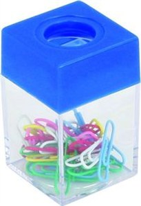 Obrazek Pojemnik na spinacze 15P magnetyczny + spinacze