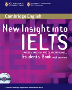 Obrazek New Insight into IELTS Student's Book with answers + CD