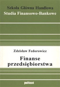 Picture of Finanse przedsiębiorstwa