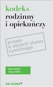 Picture of Kodeks rodzinny i opiekuńczy 18/07