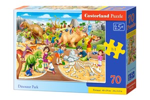 Picture of Puzzle premium Dinosaur Park 70
