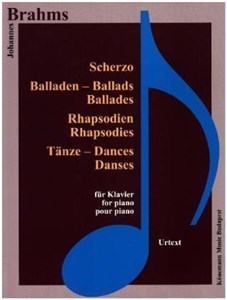 Picture of Brahms. Scherzo, Balladen, Rhapsodien fur Klavier
