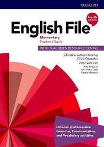 Picture of English File Fourth Edition Elementary Teacher's Guide