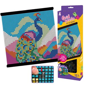 Picture of Koralikowy obraz Paw