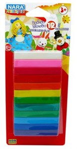 Obrazek Plastelina Nara 12 kolorów