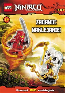 Obrazek Lego Ninjago Zadanie naklejanie LAS2