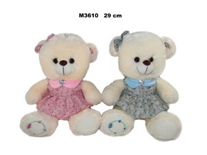 Obrazek Miś w sukience 29cm MIX