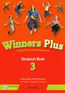 Obrazek Winners Plus 3 Student's Book with CD Szkoła podstawowa