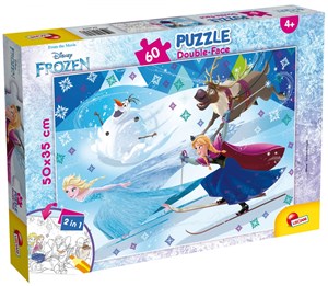 Picture of Puzzle dwustronne Plus 60 Frozen