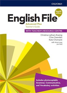 Picture of English File 4th edition Advanced Plus Teacher's Guide + Teacher's Resource Centre