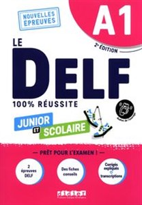 Obrazek DELF 100% reussite A1 scolaire et junior książka + audio