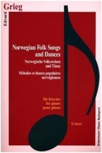 Picture of Grieg. Norwegian Folk Songs and Dances for piano
