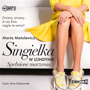 Obrazek [Audiobook] CD MP3 Spełnione marzenia singielka w londynie Tom 3