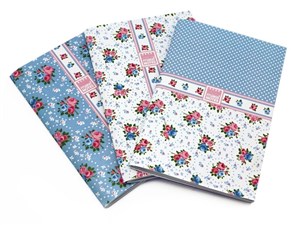 Picture of Zeszyt A6/32K gładki Shabby blue (3szt)