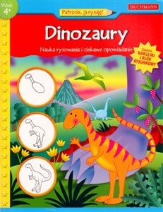 Picture of Dinozaury Nauka rysowania i ciekawe opowiadanie