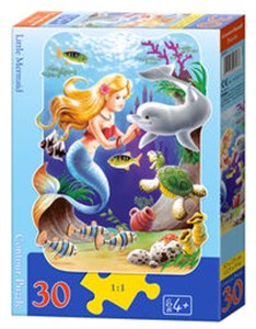 Obrazek Puzzle konturowe Little Mermaid 30