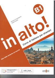 Obrazek In alto! B1 podręcznik do włoskiego + ćwiczenia + audio online + Videogrammatica