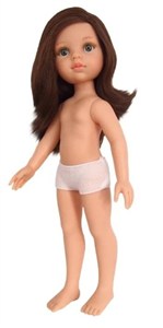 Obrazek Lalka hiszpańska bez ubranka Carol 32cm