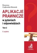 Aplikacje ... - Katarzyna Czajkowska-Matosiuk -  foreign books in polish 