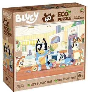 Picture of Puzzle Eco 60 dwustronne Bluey